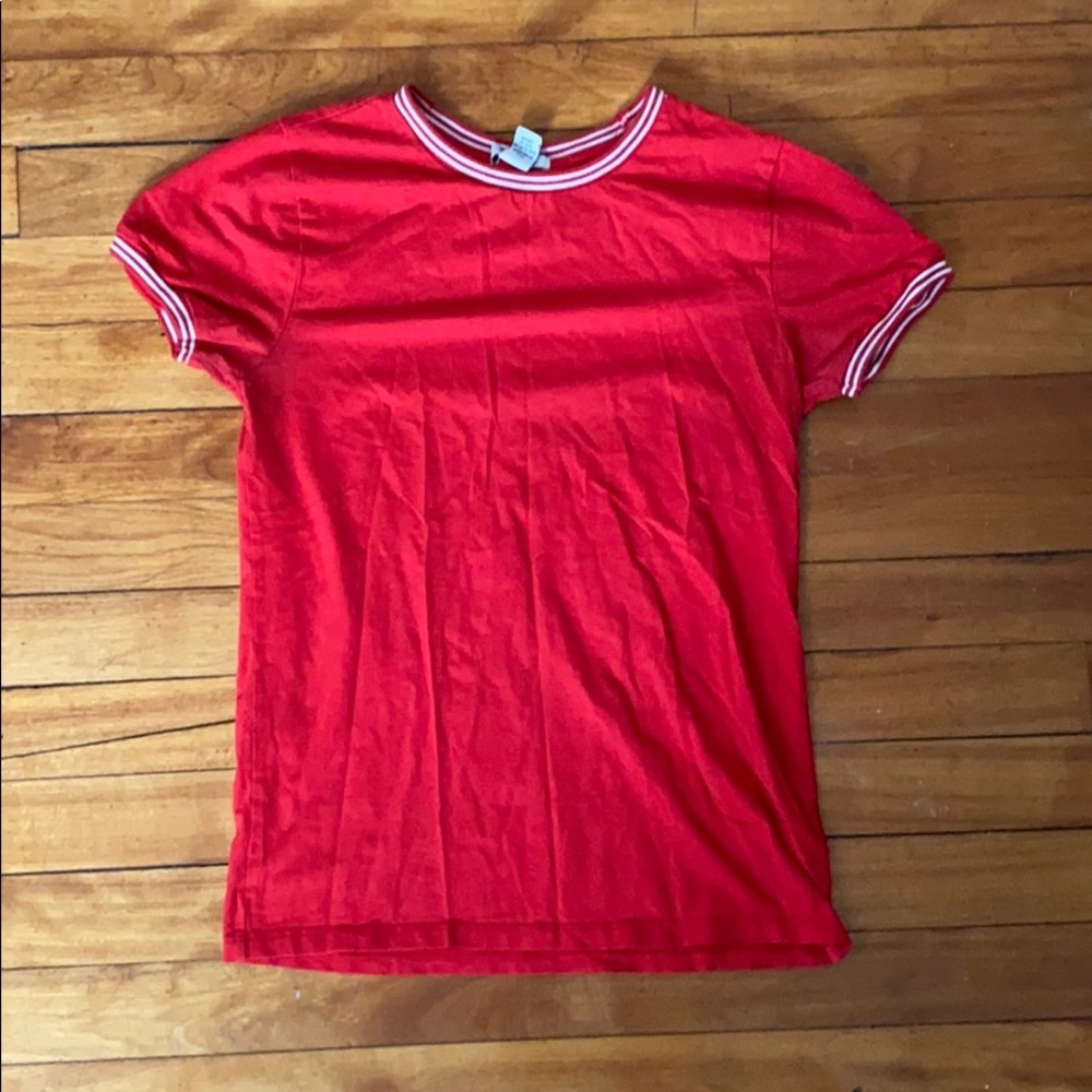 Red forever 21 shirt